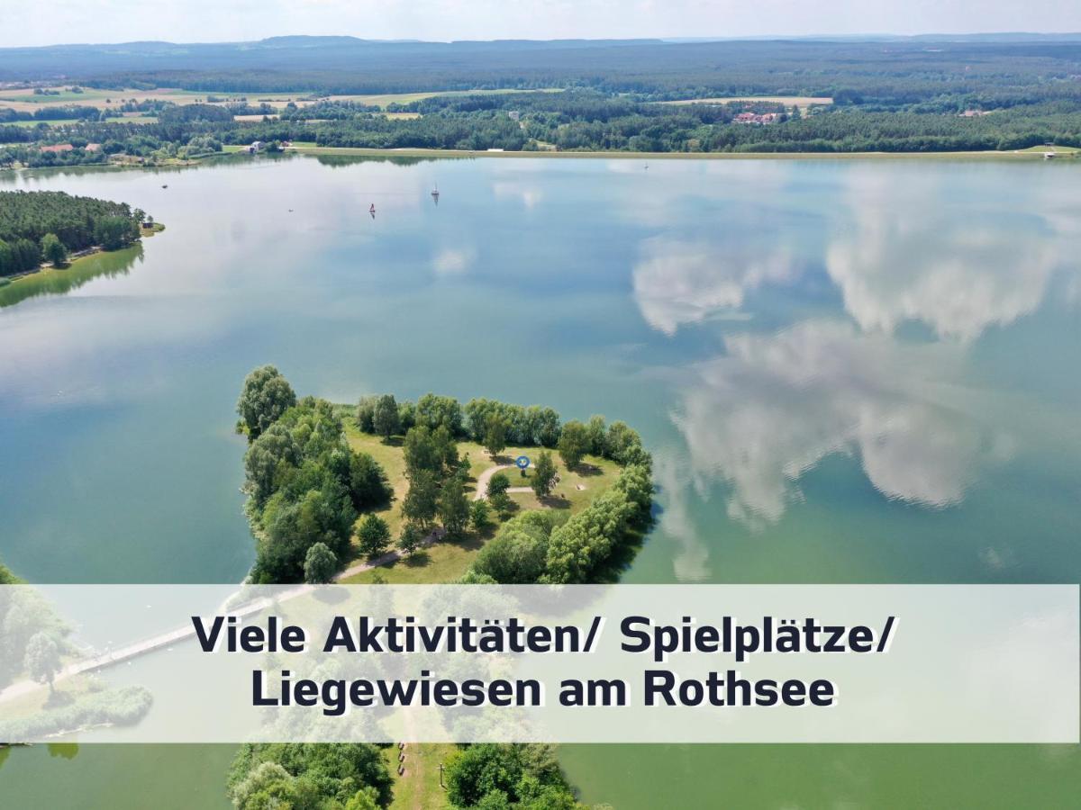 Ferienhaus Rothsee-Oase Ideale Ausgangslage Mit Tollem Ausblick, Sauna Und Privatem Garten Рот Экстерьер фото